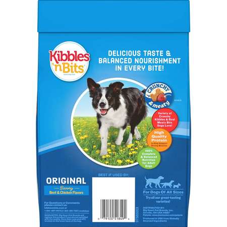 KIBBLES N BITS Kibbles N Bits 3.5lbs Original, PK4 7910027807